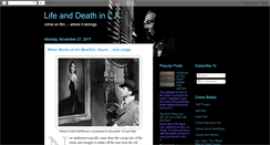 Desktop Screenshot of lalifeanddeath.blogspot.com