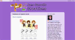 Desktop Screenshot of carrollscreations.blogspot.com