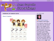 Tablet Screenshot of carrollscreations.blogspot.com