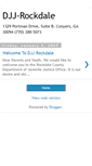 Mobile Screenshot of djjrockdale.blogspot.com