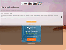 Tablet Screenshot of librarygoddesses.blogspot.com