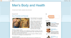 Desktop Screenshot of male-prostate-health.blogspot.com