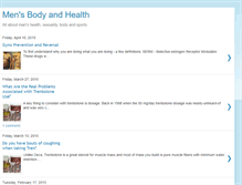 Tablet Screenshot of male-prostate-health.blogspot.com