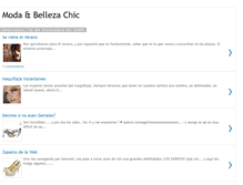 Tablet Screenshot of moda-belleza-chic.blogspot.com