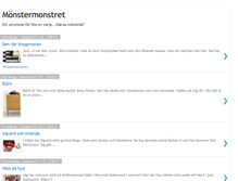 Tablet Screenshot of monstermonstret.blogspot.com