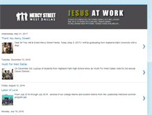 Tablet Screenshot of mercystreetdallas.blogspot.com