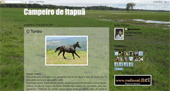 Desktop Screenshot of campeirodeitapua.blogspot.com