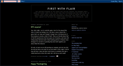 Desktop Screenshot of firstwithflair.blogspot.com