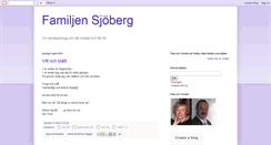 Desktop Screenshot of famsjoberg.blogspot.com