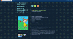Desktop Screenshot of ocioinfantilprovinciahuesca.blogspot.com