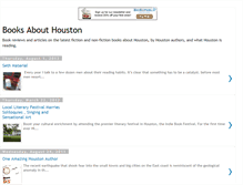 Tablet Screenshot of booksabouthouston.blogspot.com