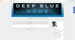 Desktop Screenshot of deepbluehome.blogspot.com