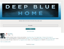 Tablet Screenshot of deepbluehome.blogspot.com