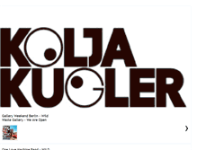 Tablet Screenshot of koljakugler.blogspot.com