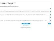 Tablet Screenshot of maxxijuegos.blogspot.com