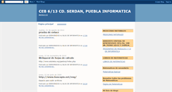 Desktop Screenshot of ceb613informatica.blogspot.com