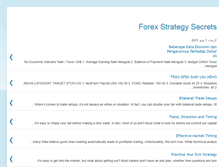 Tablet Screenshot of forexstrategysecretss.blogspot.com