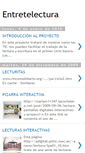 Mobile Screenshot of entretelectura-entretelectura.blogspot.com