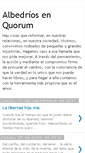 Mobile Screenshot of albedriosenquorum.blogspot.com