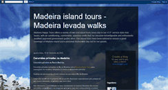 Desktop Screenshot of madeiraislandtours.blogspot.com