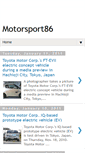 Mobile Screenshot of motorsport86.blogspot.com