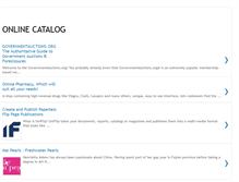 Tablet Screenshot of myonlinecatalog.blogspot.com