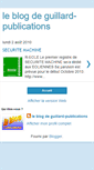 Mobile Screenshot of guillard-publications.blogspot.com