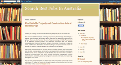Desktop Screenshot of bestaustraliajobs.blogspot.com