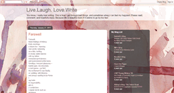 Desktop Screenshot of maddie-live-laugh-love-write.blogspot.com