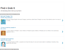 Tablet Screenshot of findngrabit.blogspot.com