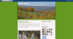 Desktop Screenshot of damnyankeevermont.blogspot.com