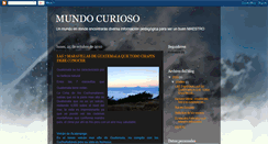 Desktop Screenshot of mundocuriosoieal.blogspot.com