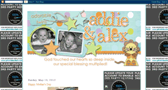 Desktop Screenshot of addieandalex.blogspot.com