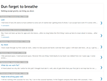 Tablet Screenshot of dunforgettobreathe.blogspot.com