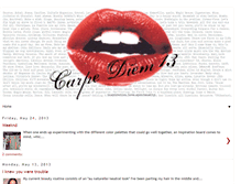 Tablet Screenshot of carpe-diem13.blogspot.com