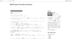 Desktop Screenshot of kosmicfriends.blogspot.com