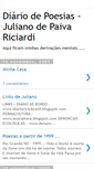 Mobile Screenshot of diariodepoesias.blogspot.com