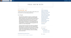 Desktop Screenshot of free-drum-kits.blogspot.com