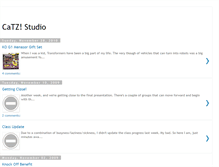 Tablet Screenshot of catzstudio.blogspot.com