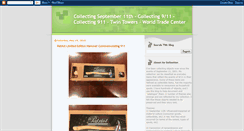 Desktop Screenshot of collectingseptember11th.blogspot.com