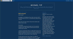 Desktop Screenshot of michaelchessyip.blogspot.com