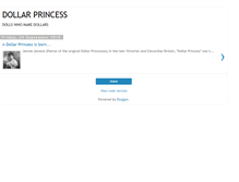 Tablet Screenshot of dollarprincess.blogspot.com