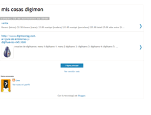 Tablet Screenshot of miscosasdigimon.blogspot.com