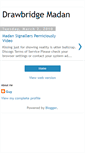 Mobile Screenshot of drawbridgemadan.blogspot.com