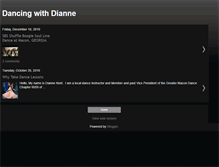 Tablet Screenshot of dkdancelessons.blogspot.com