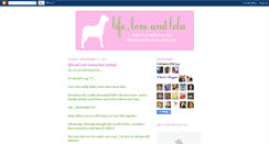 Desktop Screenshot of lifeloveandlola.blogspot.com