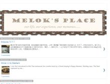 Tablet Screenshot of meloksplace.blogspot.com