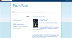 Desktop Screenshot of dreamreads.blogspot.com