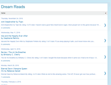 Tablet Screenshot of dreamreads.blogspot.com