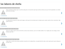 Tablet Screenshot of lasboresdesheila.blogspot.com